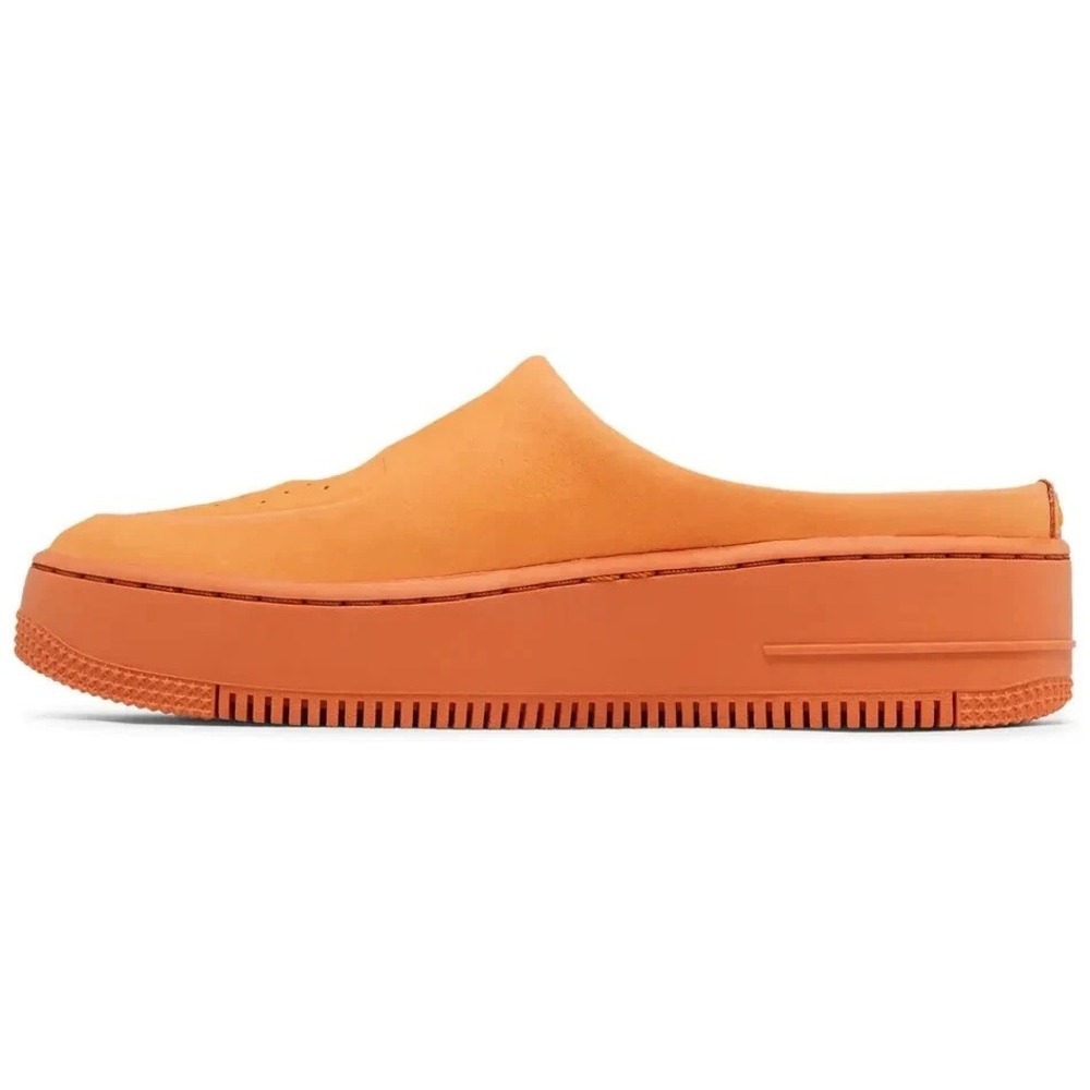 Nike Air Force 1 Lover XX Womens Size 7.5 Orange Shoes Slip On  Comfort Slides - Picture 2 of 5